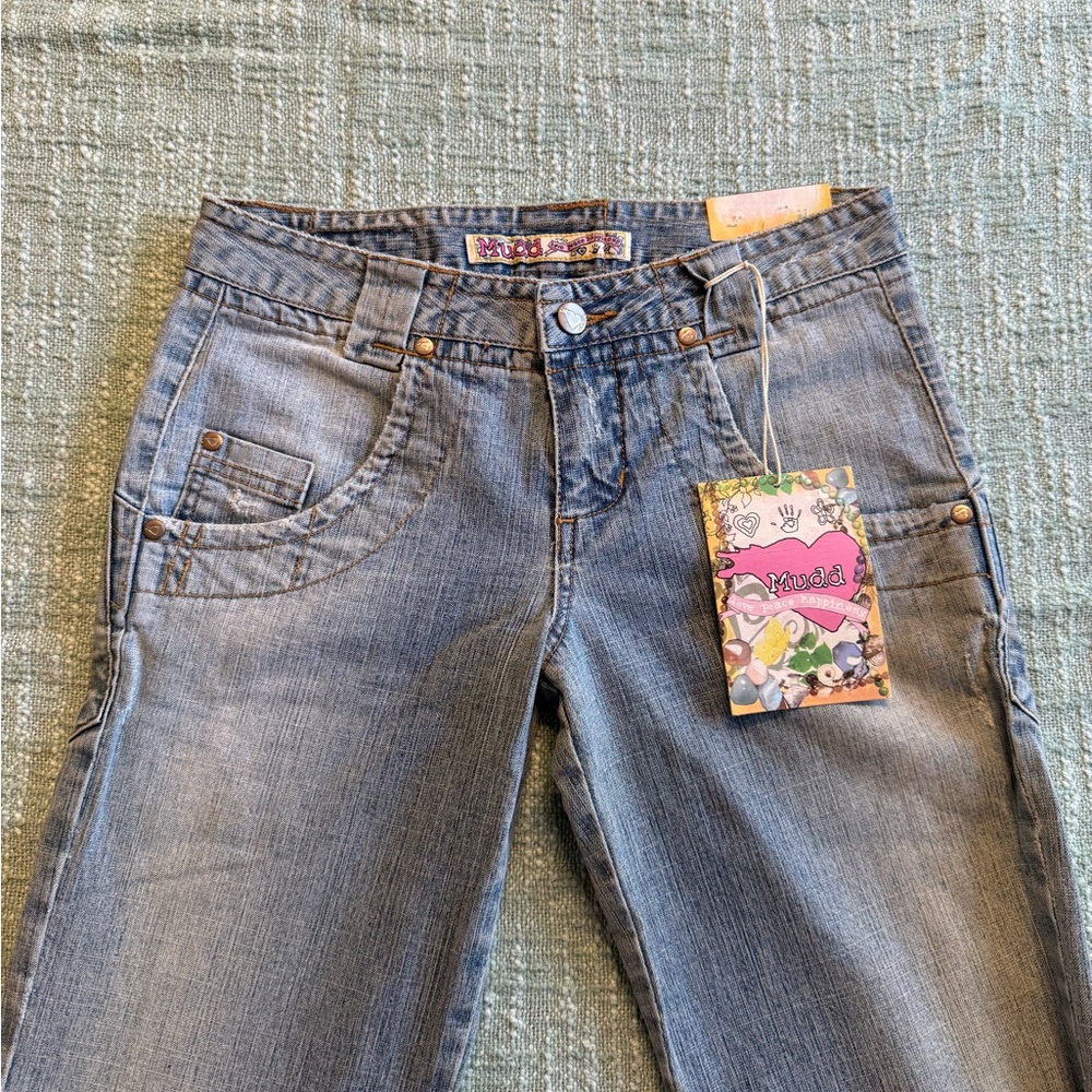 Mudd Jeans - Mid-Rise Distressed Size 1